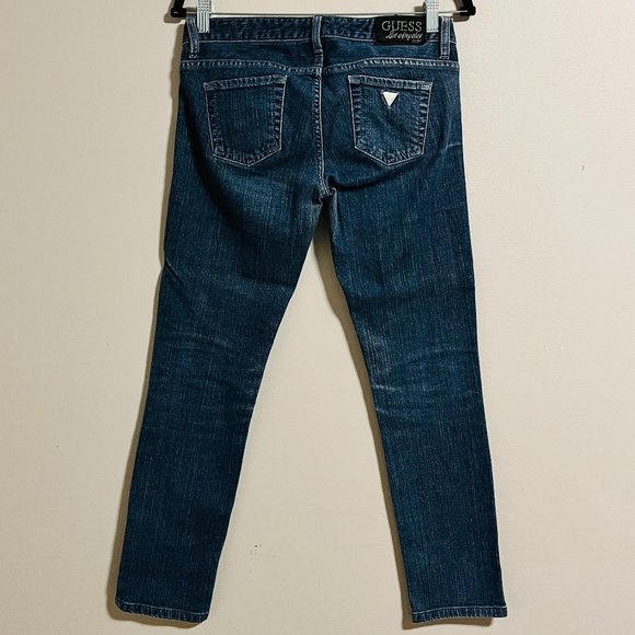 Guess Low-rise Foxy Skinny Jeans, Medium Wash, US Size 26 - Picture 2 of 12